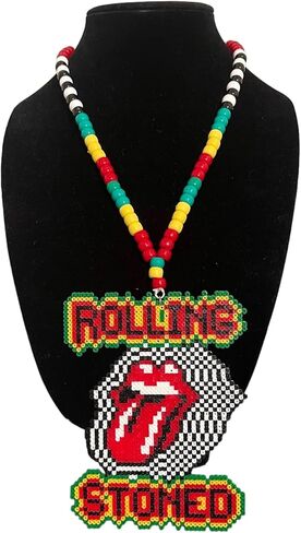 المتداول محشش حبة صغيرة كاندي قلادة اليدوية لمهرجان حفلة موسيقية الحدث in Kuwait