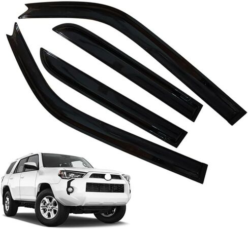 Window Visors Rain Guards for Toyota 4 Runner 2003 2004 2005 2006 2007 2008 2009 Accessories, Wind Deflectors Vent Shades for Toyota 4 Runner in Saudi Arabia