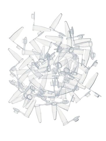 MUHWA 1000 قطعة أنبوب PCR مع غطاء مسطح، أنبوب طرد مركزي دقيق، أنبوب تفاعل PCR 0.1 مل (0.1 مل) in Kuwait