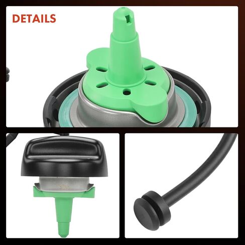 A-Premium Fuel Tank Filler Cap Compatible with BMW E53 Series X5 2000-2006, E85/E86 Series Z4 2003-2008 in Saudi Arabia