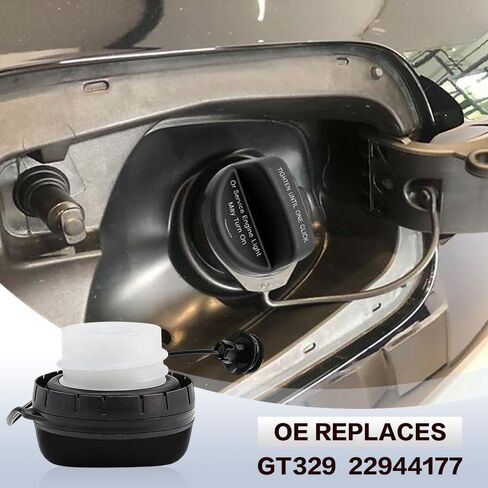 غطاء خزان الوقود GT329 22944177 يناسب سيارة Chevy Camaro Equinox Impala Malibu SS Traverse، GMC Acadia Terrain، Cadillac ATS CTS SRX، Buick Enclave Envision LaCrosse Regal، Saturn Outlook in Saudi Arabia