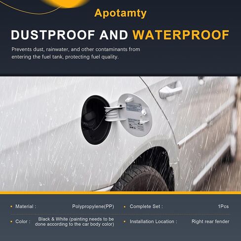 أغطية خزان الوقود 5K6809857C 5K6809857B متوافقة مع VW Golf R32 GTI Rabbit 2010-2013 in Kuwait