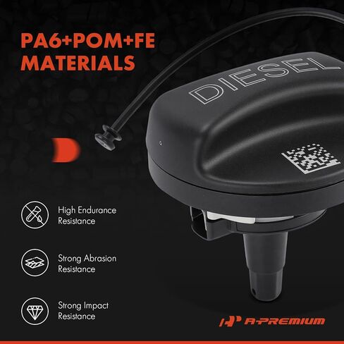 A-Premium Fuel Tank Filler Cap Compatible with BMW 328d 2014-2018, 328d xDrive 2014-2018, X5 2009-2018, 535d 2014-2016, 535d xDrive 2014-2016, X3 2015-2017, 740Ld xDrive 2015 in Saudi Arabia