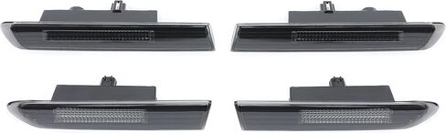 HECASA Side Marker Lights 4Pcs Compatible with 2004-2008 Honda Acura TL Base Models Side Marker Lamps Reflectors Front & Rear Fender Marker Lights Smoke Lens and White LED in Saudi Arabia