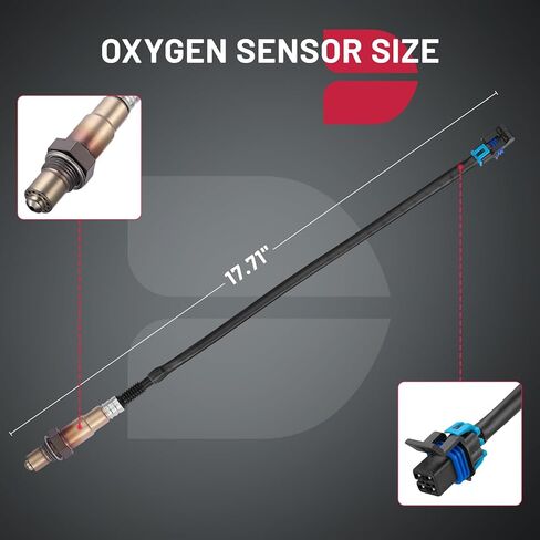مستشعر الأوكسجين BDFHYK مستشعر O2 المنبع، متوافق مع كاديلاك ATS CTS SRX STS 3.6L V6، متوافق مع Chevy Camaro AII 3.6L، 250-24773، قطعة واحدة in Kuwait