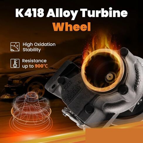 For Cummins For Industrial XT Excavator Loader With 4BT Engine 1997 1998 1999 2000 HX30W Turbo Turbocharger Exhaust Turbocharger OE：3592121 3802906 in Saudi Arabia