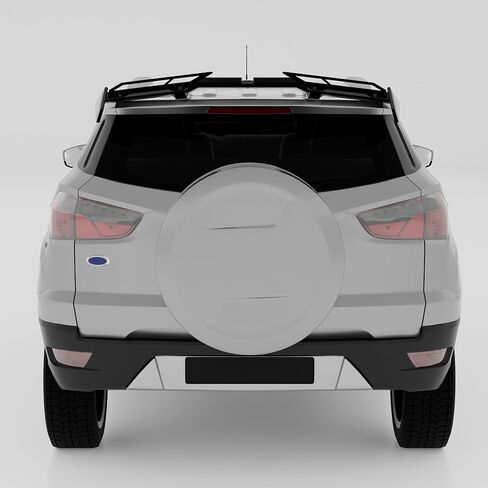 Rear Roof Spoiler Wing Compatible with for Ford Escape Ecosport Kuga Accessories SUV All Models All Years Painted Gloss Black GT Spoiler Hatch Mounted in Kuwait