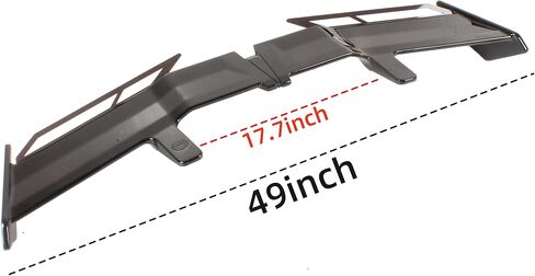 Rear Roof Spoiler Wing Compatible with for Ford Escape Ecosport Kuga Accessories SUV All Models All Years Painted Gloss Black GT Spoiler Hatch Mounted in Kuwait
