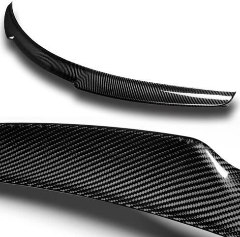 W-POWER, Real Carbon Fiber Lift Gate Trunk Spoiler Wing Compatible with Chevrolet Chevy Malibu Sedan Only 2016-2024, 2017 2018 2019 2020 2021 2022 2023, STP-Style in Saudi Arabia
