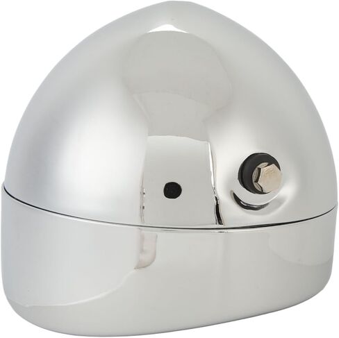 Motorcycle Headlight Housing 67789 91 Finish Aluminum Alloy 7 Inch - Secure, Durable Fit for 7in LED, H4 Halogen & Sealed Beam Headlamps, Stylish Upgrade for Motorcycles in Saudi Arabia