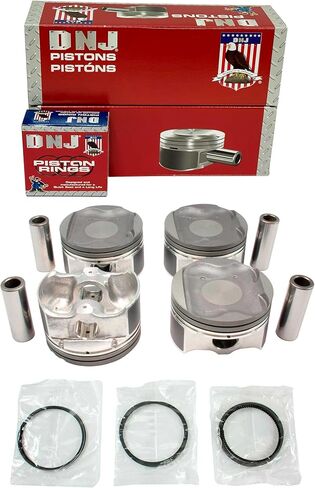 DNJ PRK675 Piston and Ring Kit for 2012-2016 Nissan Versa Versa Note 1.6L L4 16V DOHC 1598cc in Saudi Arabia