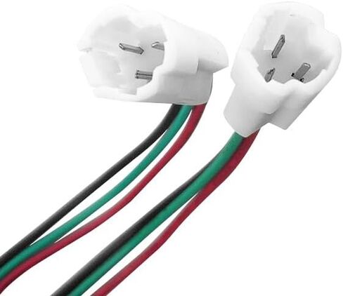 4pcs Motorcycle Turn Signal Wiring Harness Adapters Indicator Connectors Blinker Cable Plug Wires for Yamaha Tenere 700/Rally 2019-2023 MT-09 MT-07 2014-2020 in Kuwait