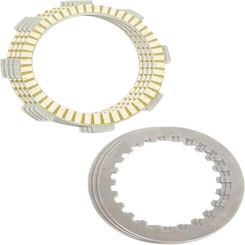 Caltric Clutch Friction and Steel Plates Compatible with Honda CRF80F CRF100F 2004 2005 2006 2007 2008 2009 2010-2013 in Saudi Arabia