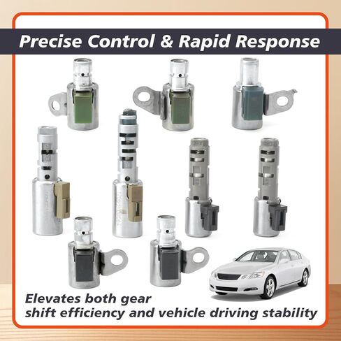 A760E Automatic Transmission Shift Solenoid Kit Replacement for Lexus IS350 LS430 GS350 GX460 RC200t RC300 RC350 for Tundra for 4Runner for Tacoma 2005-2011, Replace A760 A761E A960E AB60E in Saudi Arabia