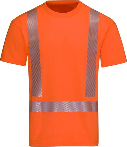 Red Kap Men's Hi-Visibility Short Sleeve Performance Core Tee, Type R, Class 2 in Saudi Arabia