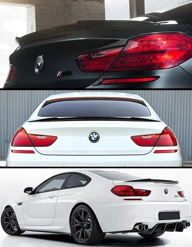Cuztom Tuning Fits for 2012-2017 BMW F13 F06 640i 650i M6 V Style Carbon Fiber Trunk Spoiler Wing Lid in Saudi Arabia