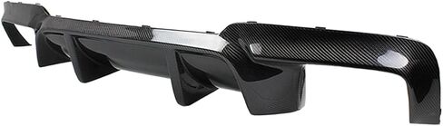 Real Carbon Fiber Rear Bumper Diffuser Replacement - DTM Style Compatible for 2011-2016 BMW F10 5 Series 535i 528i 550i in Saudi Arabia