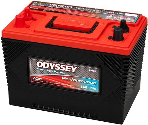 Odyssey Battery ODP-AGM34M Performance Series AGM Battery in Saudi Arabia
