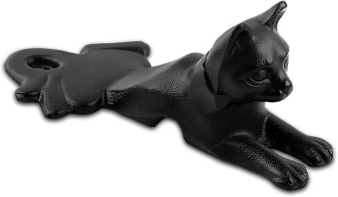 Vintage Cast Iron Cat Door Stop – Heavy-Duty Rust-Proof Door Holder for Home & Office, Handcrafted Antique Cute Vintage Rustic Door Stop in Kuwait