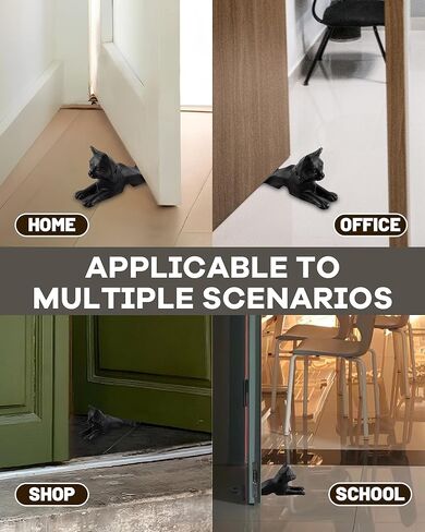 Vintage Cast Iron Cat Door Stop – Heavy-Duty Rust-Proof Door Holder for Home & Office, Handcrafted Antique Cute Vintage Rustic Door Stop in Kuwait