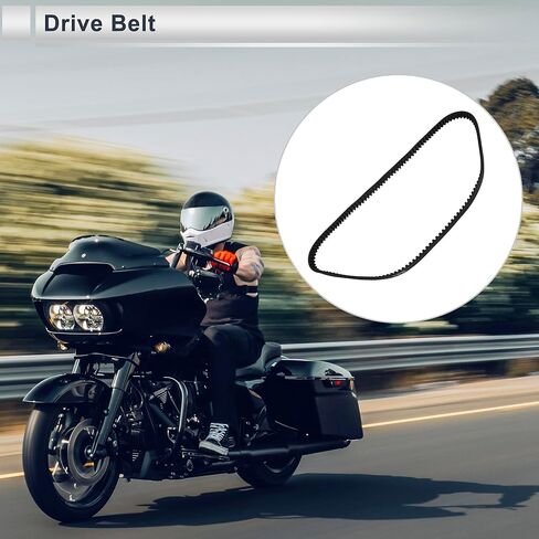 139T Rear Drive Belt V-Belt for Harley Davidson Electra Glide FLHT Ultra FLTR Road Glide FLHR Road King 2004-2006 with A 70 Tooth Pulley 40024-04/1204-0063 in Saudi Arabia