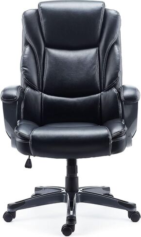 Staples Mcallum Bonded Leather Manager Chair, Black,2/Pack in Saudi Arabia