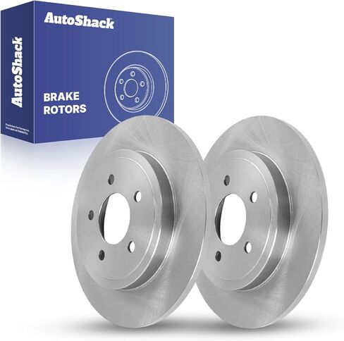 AutoShack 11.88" (301.8 mm) Rear Solid Brake Rotors Replacement for 2005-2008 Ford Escape 2005-2008 Mercury Mariner 2008 Mazda Tribute 2005-2006 Mazda Tribute 2-PC Set in Saudi Arabia