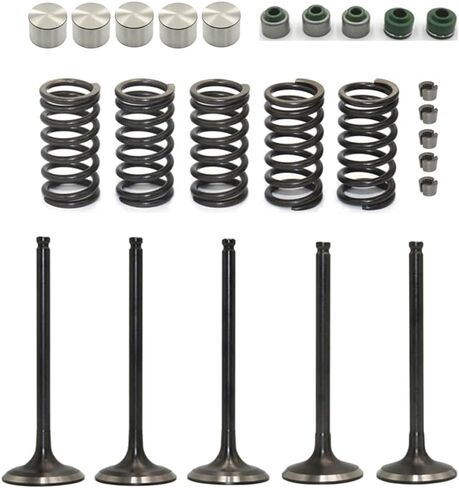 Intake Exhaust Valve Lifter Bucket Seal Spring Cotters Kit Compatible with Yamaha YFZ450R RSE 2014-2022 YFZ450 2017 WR450F 2007-2015 in Saudi Arabia