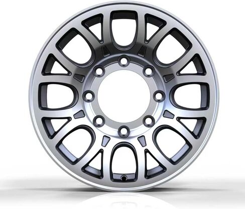 1pack Aluminum Trailer Wheel 16x6"8lug on 6.5-4080 lbs Load, Free Center Cap in Saudi Arabia