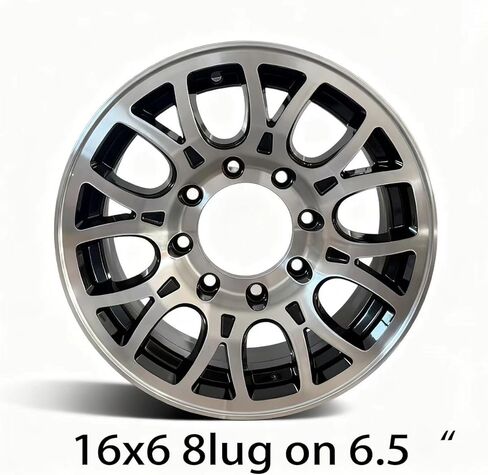 1pack Aluminum Trailer Wheel 16x6"8lug on 6.5-4080 lbs Load, Free Center Cap in Saudi Arabia