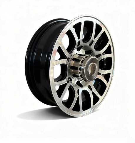 1pack Aluminum Trailer Wheel 16x6"8lug on 6.5-4080 lbs Load, Free Center Cap in Saudi Arabia