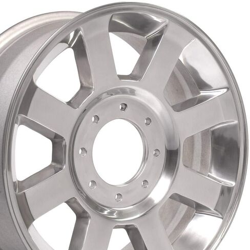 إطارات OE Wheels FR78 مقاس 20 بوصة تناسب طراز F-250/F-350 8x170 20x8 مصقولة - هولاندر 3693 (1) in Saudi Arabia