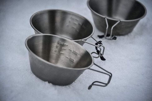 كوب حقيبة الظهر تيتانيوم E-204 للجنسين من سنو بيك، فضي، 322 مل in Kuwait