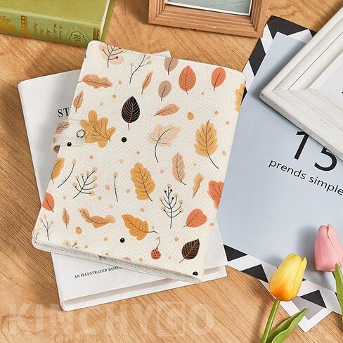 KINCHYGO, Sublimation Notebooks Cover A5 Linen Cotton Book Hard Covers Blank in Saudi Arabia