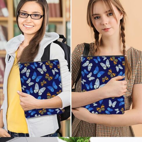 Cute Book Lovers Gifts, Book Sleeve, Books Covers for Paperbacks Books Sleeve Pouch with Zipper Front Pocket Reading Bookish Accessories Cute Decor Gifts for Women Friend Christmas Birthday, Style 11 in Saudi Arabia