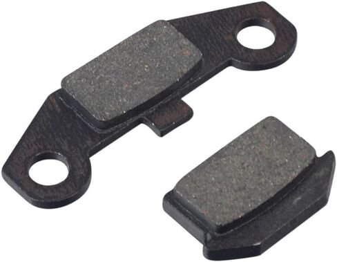 AlveyTech Front Brake Caliper Pads for Coleman AT125-EX & AT125-UT ATVs (Sets of 2) - Durable Left and Right Brake Compression Asymmetric Pads, Replacement Part, 4-Wheeler ATV Accessories, DIY Install in Saudi Arabia