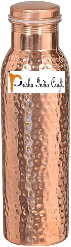زجاجة نحاسية بريشا إنديا كرافت، تصميم على شكل مطرقة، سعة 600 مل in Kuwait