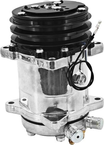 345-4547 ضاغط مكيف الهواء SD5H09 12 فولت متوافق مع كاتربيلر كات 259D 279D 289D 299D 257D 277D 287D 236D 242D 246D 262D 272D يستبدل # CA345-4547 3454547 5093951 in Kuwait