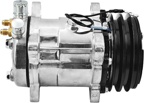 345-4547 ضاغط مكيف الهواء SD5H09 12 فولت متوافق مع كاتربيلر كات 259D 279D 289D 299D 257D 277D 287D 236D 242D 246D 262D 272D يستبدل # CA345-4547 3454547 5093951 in Kuwait