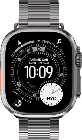 Ultra 2 Milanese Mesh Band compatible with Apple Watch Ultra 2 and Ultra 1 Titanium 49mm in Kuwait