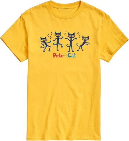 Pete The Cat - Dance - Men's Short Sleeve Graphic T-Shirt in Saudi Arabia