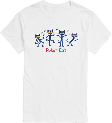 Pete The Cat - Dance - Men's Short Sleeve Graphic T-Shirt in Saudi Arabia