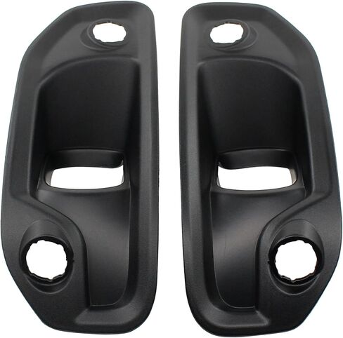 Front Driver and Passenger Side Fog Light Cover Bezel for Ram 1500 2019-2024 with Halogen Fog Lamp in Saudi Arabia