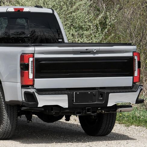 DNA MOTORING Pair of Rear Bumper Compatible with 2023-2025 Ford F250 SD, F350 SD, F450 SD, w/o Parking Sensor Holes, FO1102410, Chrome, BUMP-R-F25023-C-01-CH in Saudi Arabia