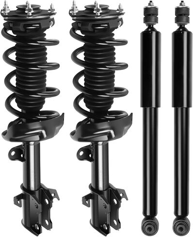 SCITOO الدعامات الأمامية والخلفية الكاملة لامتصاص الصدمات لـ Acura RDX 2007-2012 دعامات استبدال السيارات 172492 172491 37326 - مجموعة من 4 in Kuwait