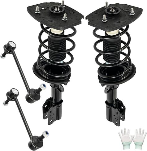Torchbeam Rear Left and Right Complete Strut Spring Shock Absorber + Sway Bar Links Kit 15236084 Fit for Pontiac Grand Prix 2004 2005 2006 2007 2008 Automotive Replacement Struts Pack of 2 in Saudi Arabia