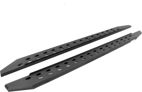 Go Rhino RB20 Slim Running Boards | 87", Galvanized Steel, Textured Black | 69400087SPC in Saudi Arabia
