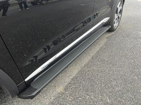 جميع الخطوات الجانبية للوحة الجري باللون الأسود تناسب سيارة Chevy Traverse 2024 2025 2026 من الألومنيوم بدواسات السلالم مع براغي مثبتة قطعتان/مجموعة in Saudi Arabia