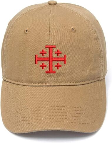Embroidery Hat Cotton Embroidered Casual Men's Baseball Cap Cross God Jesus Christian in Saudi Arabia