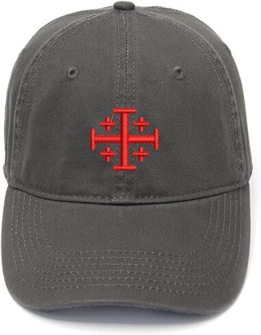 Embroidery Hat Cotton Embroidered Casual Men's Baseball Cap Cross God Jesus Christian in Saudi Arabia